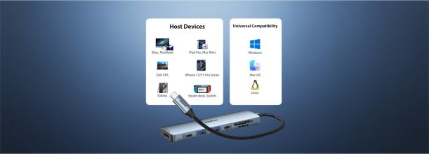 BENFEI x JW Connect Hub 7-in-1 USB-C Hub