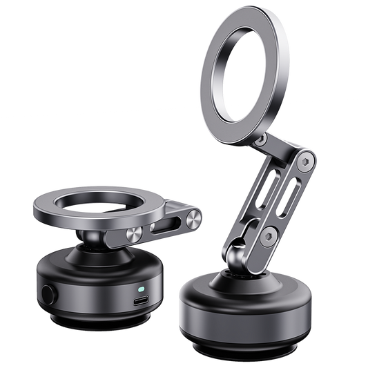 J&W Magnetic Car Phone Holder with Vacuum Suction