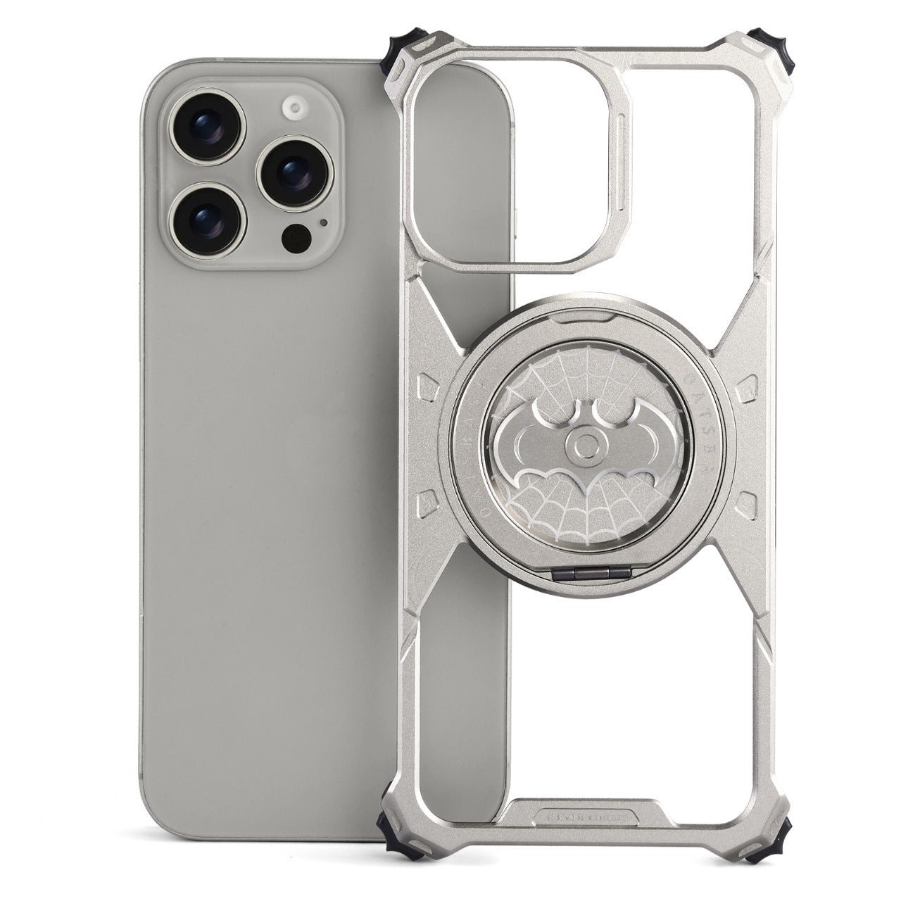 The J&W Company Batman Edition Phone Case for iPhone 16 Pro & 16 Pro Max – Superhero Design, Shockproof Protective Back Cover with Premium Print Finish