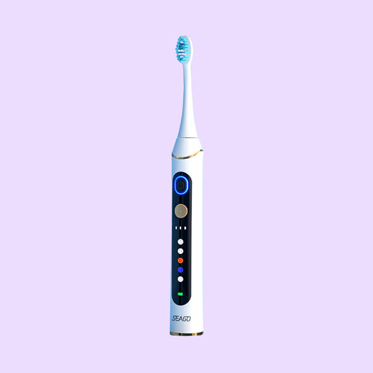 Electric Toothbrush Wave – Smart Display, Animation, and 5 Brushing Modes