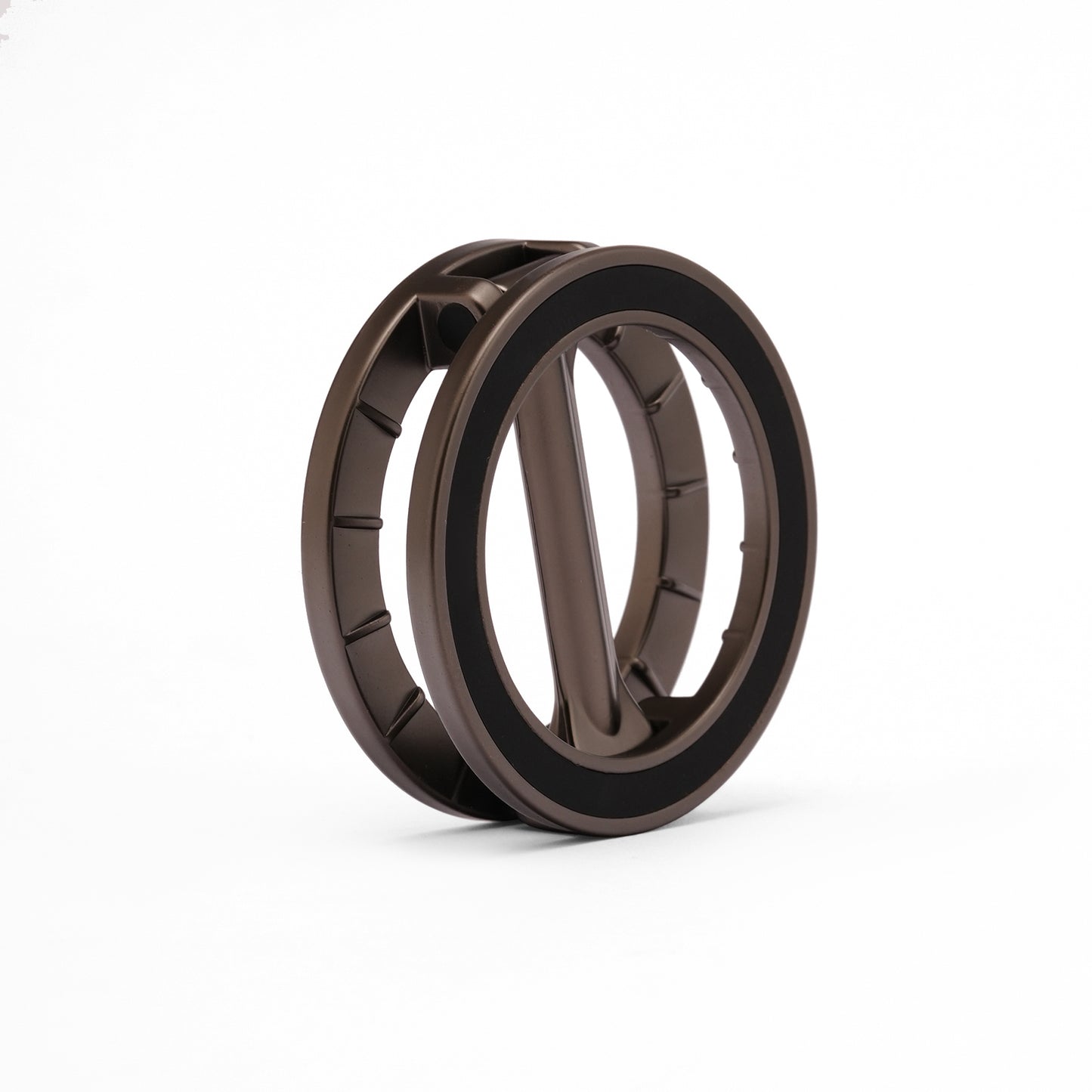 The J&W Company Holdspire Magnetic Car Mount – 360° Rotating Dashboard & Air Vent Phone Holder with Strong Magnetic Grip for iPhone, Android & GPS Devices