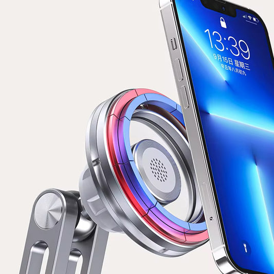MagLock Pro – Premium CNC MagSafe Phone Holder with Desk Clamp & Multi-Adjust Arm