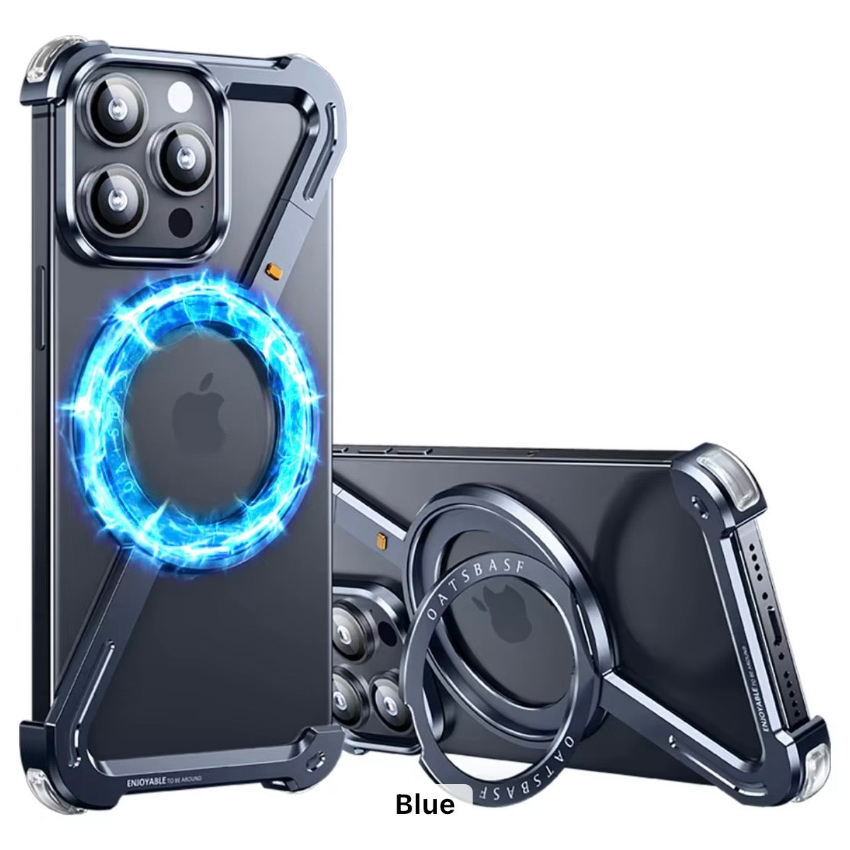 Z Shaped Metal Phone Case