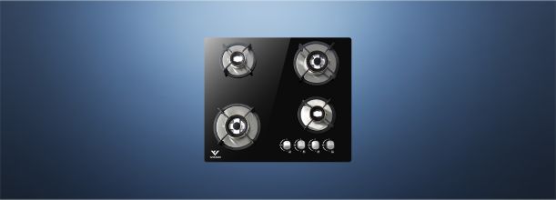 Wizard GEORGIA 4B Glass Automatic Hob