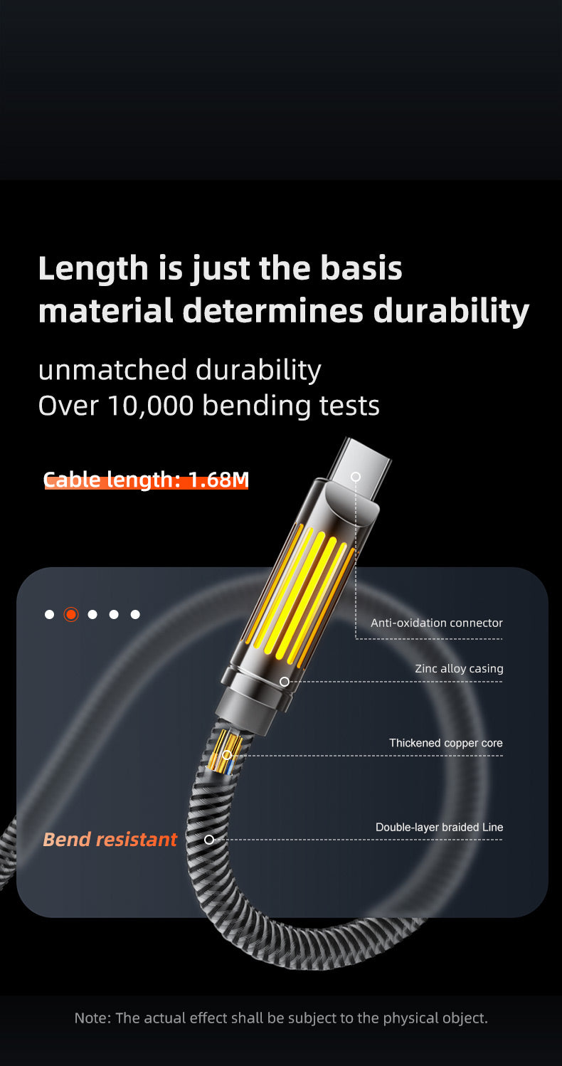J&W C-C Fishnet Braided Cable