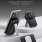 J&W 10,000mAh Wireless Charging Power Bank with Phone Holder & Dual Cables