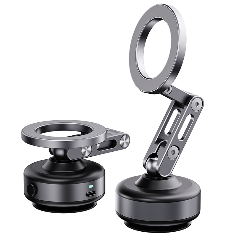 J&W Magnetic Car Phone Holder with Vacuum Suction