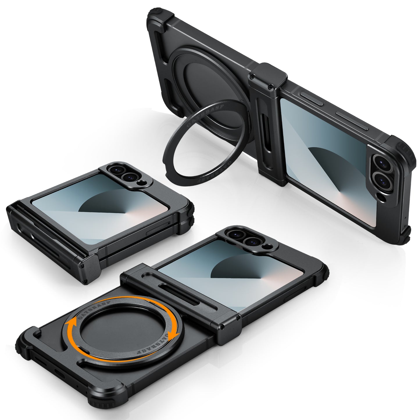 Pi Case-360 Ringstand Samsung Flip 6/7