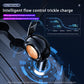 The J&W Company 3-in-1 Car Charger – Multi-Port Fast Car Charger with USB, Type-C & Lightning Outputs, Compact Design for Simultaneous Charging of iPhone, Android & Gadgets 