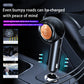The J&W Company 3-in-1 Car Charger – Multi-Port Fast Car Charger with USB, Type-C & Lightning Outputs, Compact Design for Simultaneous Charging of iPhone, Android & Gadgets