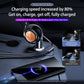 The J&W Company 3-in-1 Car Charger – Multi-Port Fast Car Charger with USB, Type-C & Lightning Outputs, Compact Design for Simultaneous Charging of iPhone, Android & Gadgets