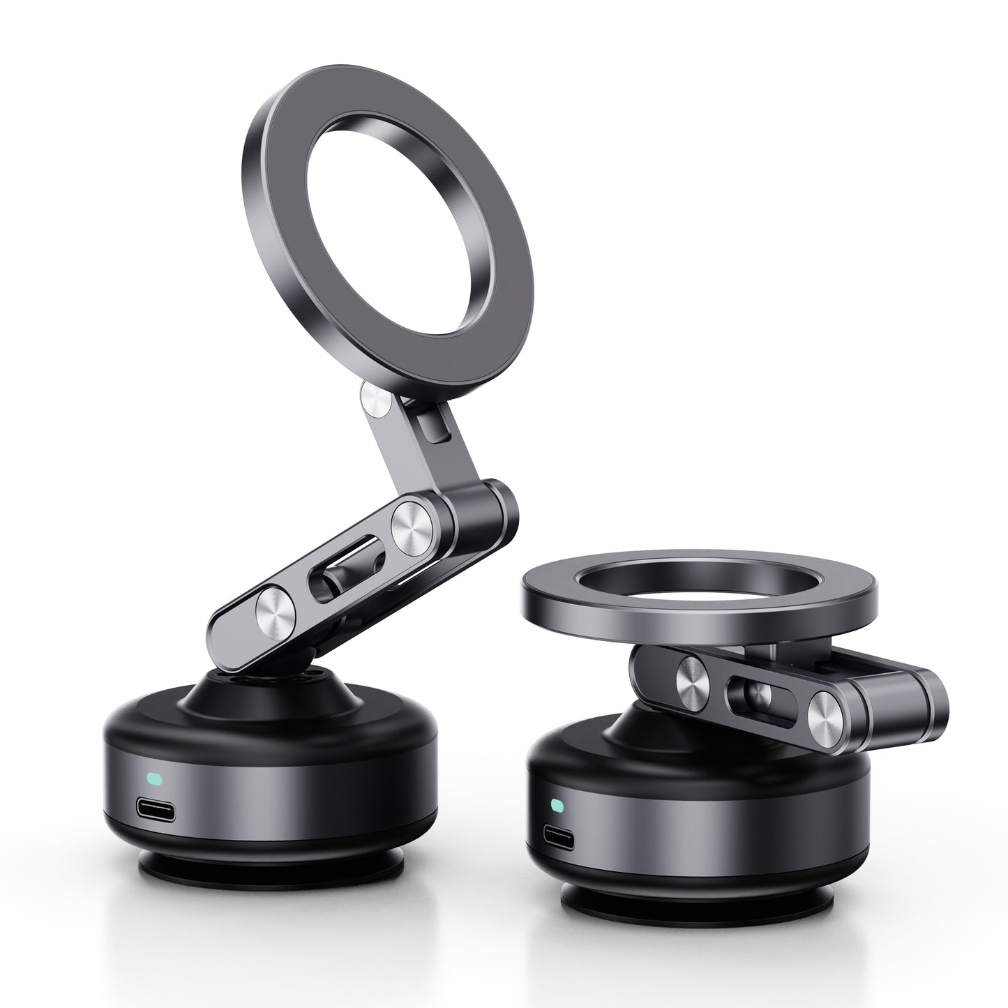 J&W Magnetic Car Phone Holder with Vacuum Suction