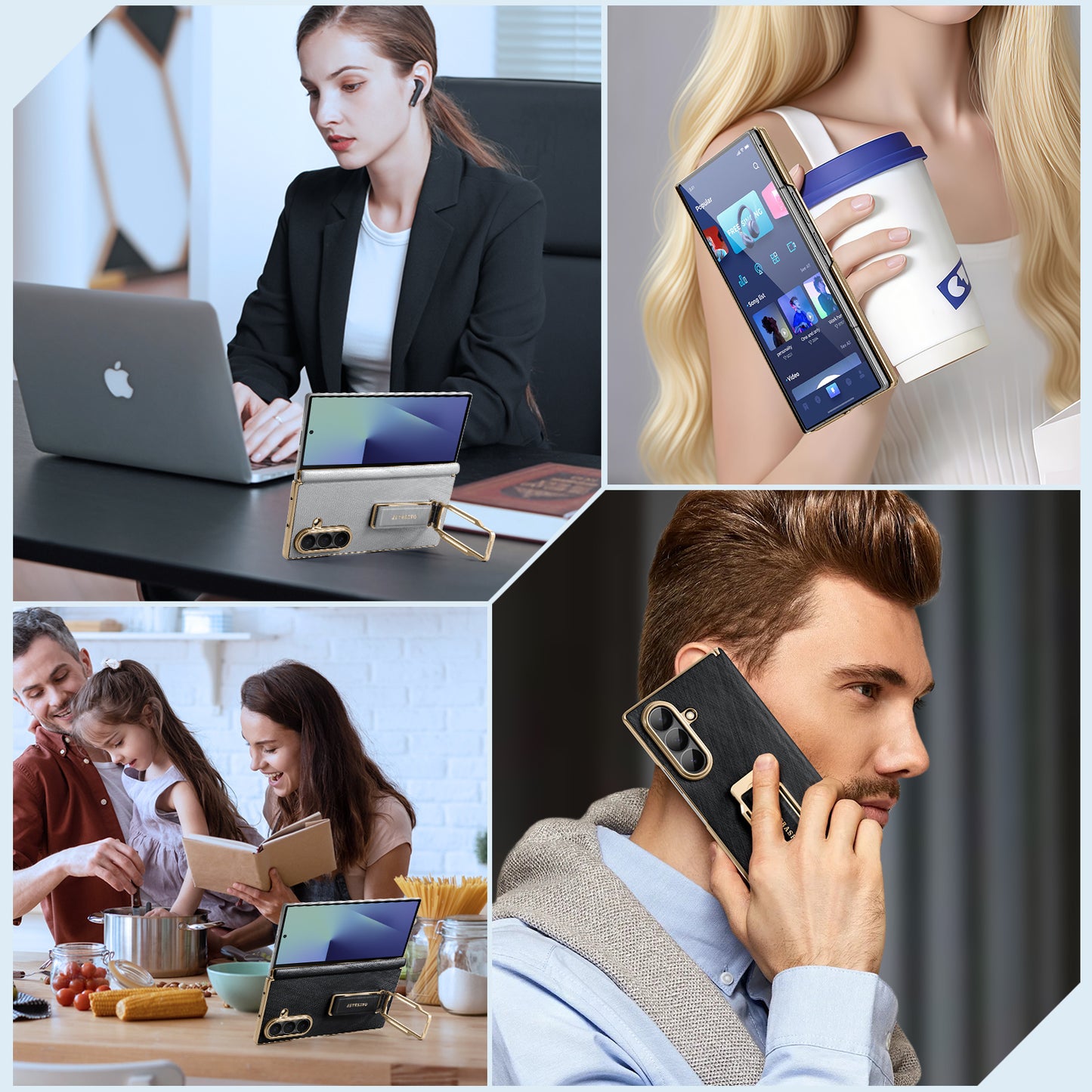 Dual wrist-360 Ringstand Samsung Z Fold 7