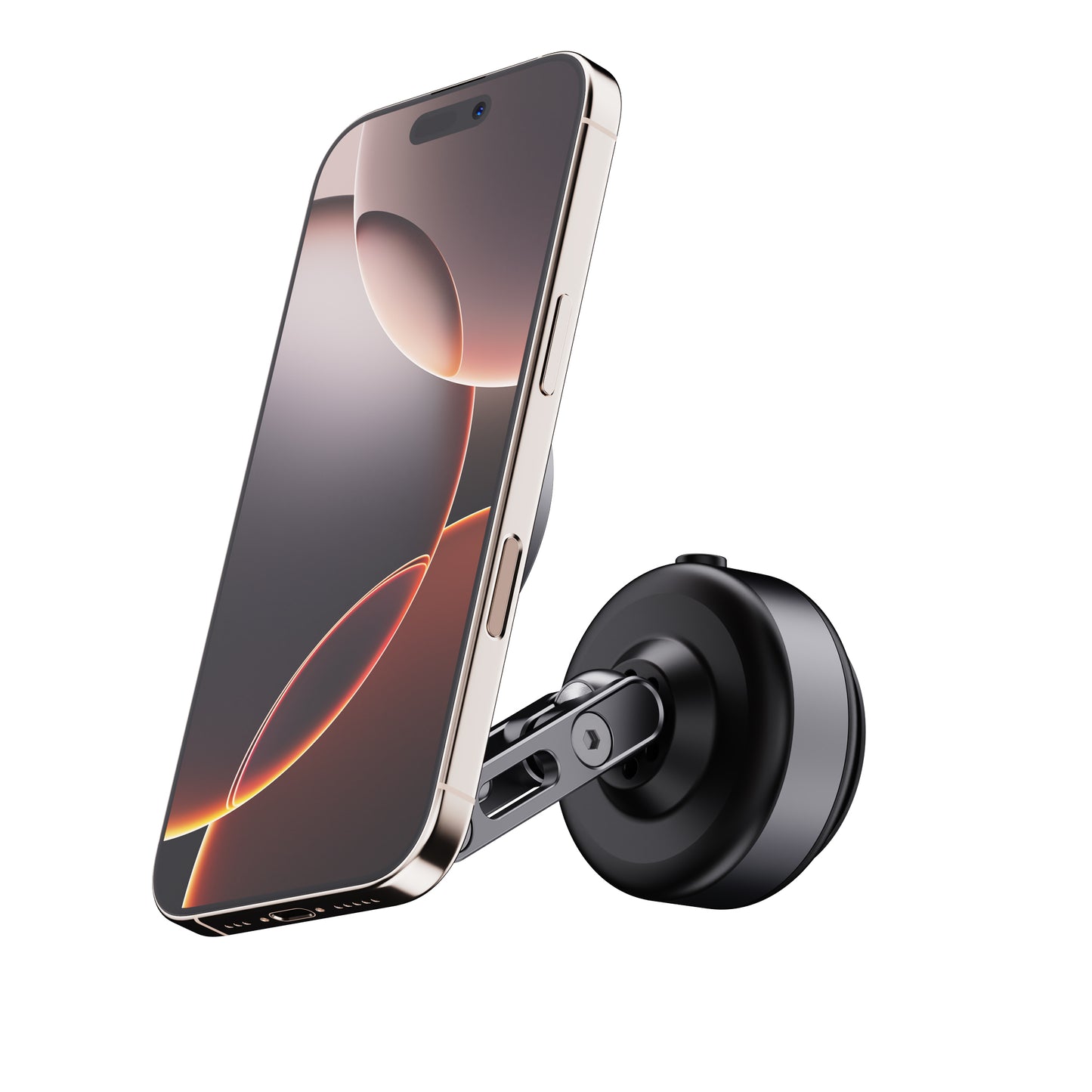 J&W Magnetic Car Phone Holder with Vacuum Suction