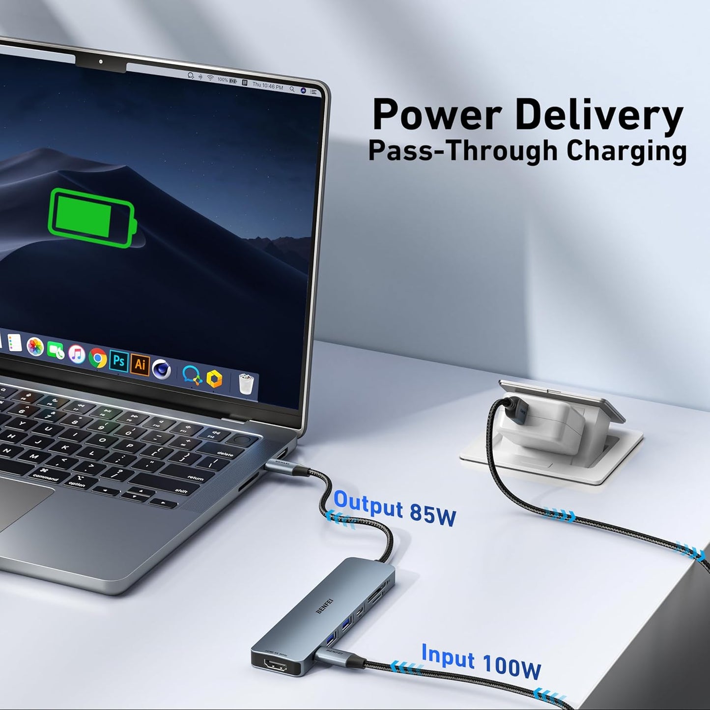 BENFEI x JW ConnectHub 7-in-1 USB-C Hub