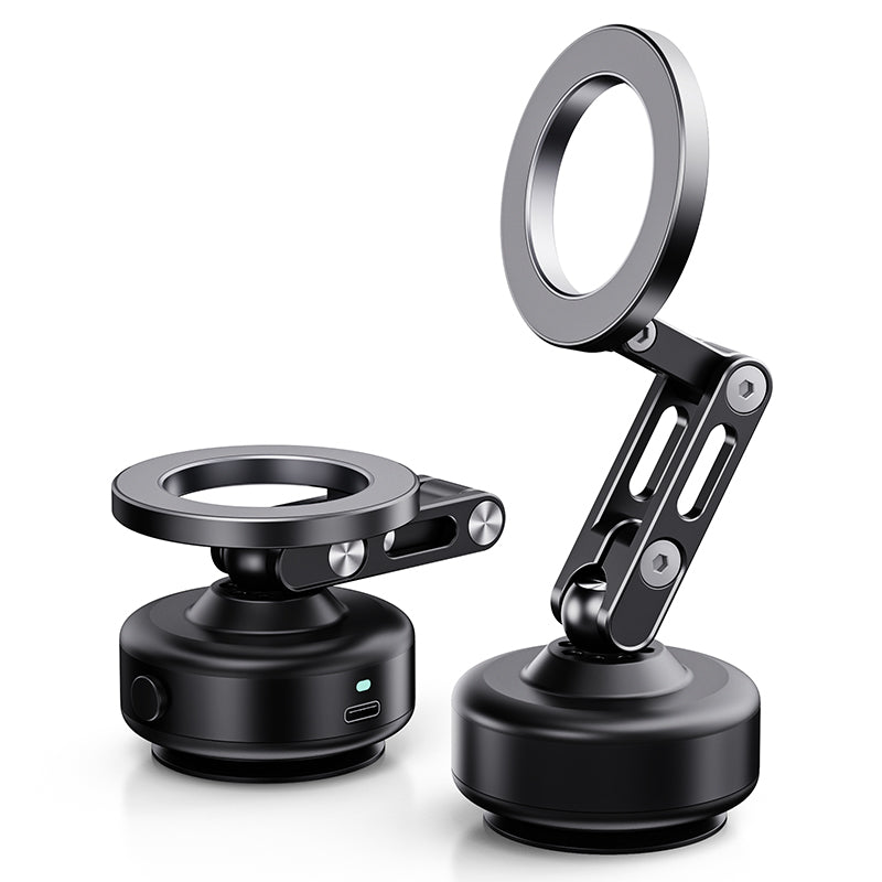 J&W Magnetic Car Phone Holder with Vacuum Suction
