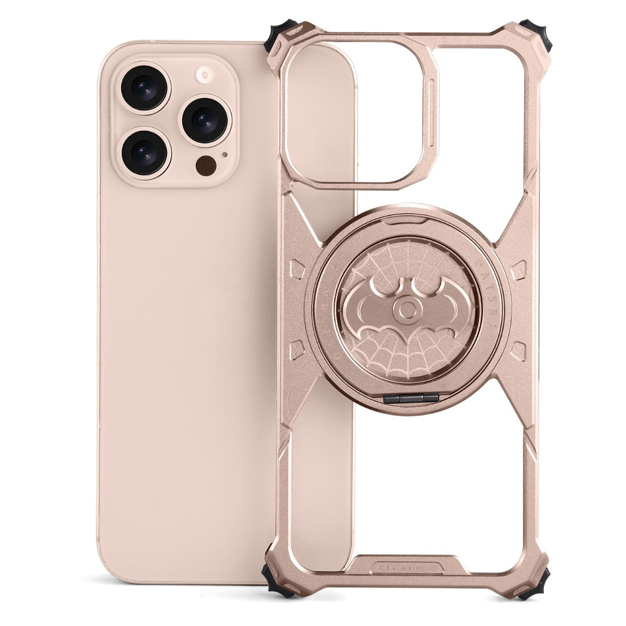 The J&W Company Batman Edition Phone Case for iPhone 16 Pro & 16 Pro Max – Superhero Design, Shockproof Protective Back Cover with Premium Print Finish