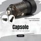 Dual Type-C Fast Car Charger - J&W Capsole 60W Compatible with All Type-C Devices