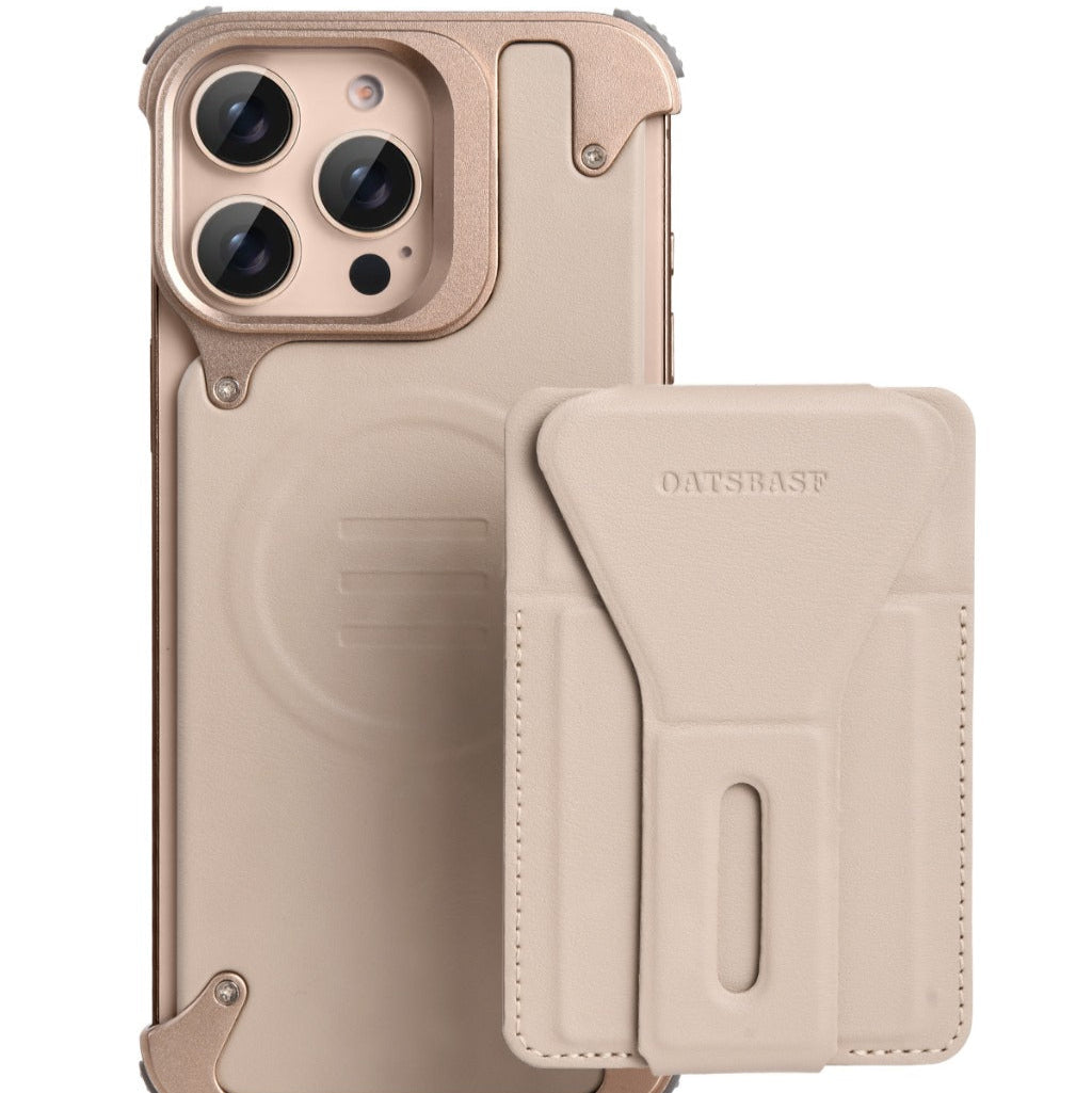 The J&W Company Magnetic Car Holder Phone Case for iPhone 16 Pro & 16 Pro Max – Strong Grip, Shockproof Protective Back Cover with Built-in Metal Plate