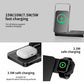 Chargeport T13 – Ultimate 3-in-1 Foldable Mini Wireless Charger for Travel & Everyday Convenience