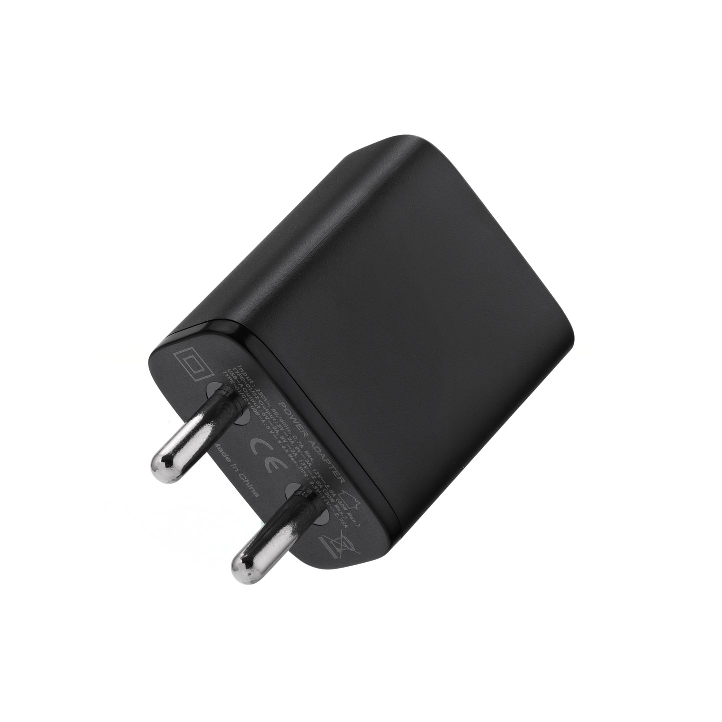 Best adapter for fast charging – Dynamo 60W black wall adapter with 2 Type-C and 1 USB port, perfect for phones, tablets, and laptops with premium design and multi-device support.

