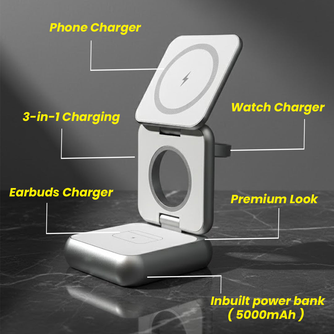 MagFold Pro Magnetic Power Bank