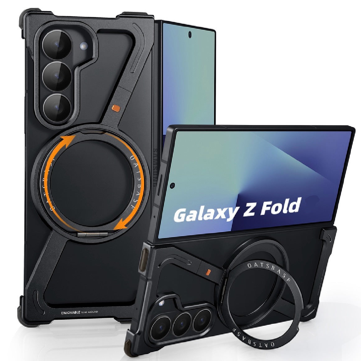 Z Shaped Metal Case | Shockproof & Stylish Design for iPhone