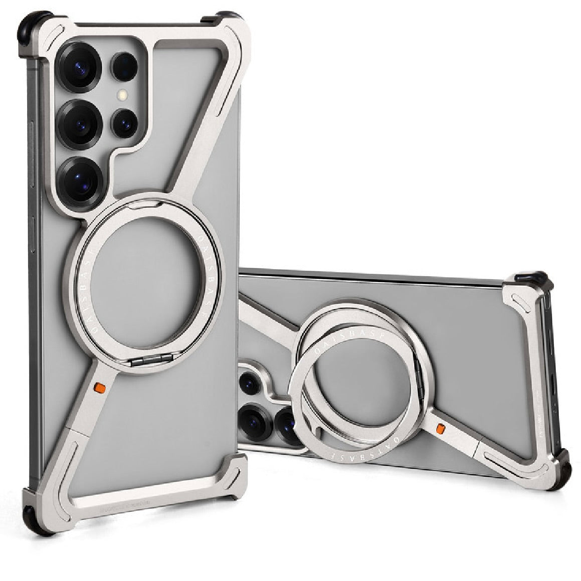 Z Shaped Metal Case | Shockproof & Stylish Design for iPhone