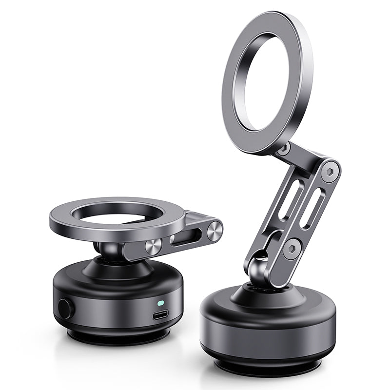 J&W Magnetic Car Phone Holder with Vacuum Suction