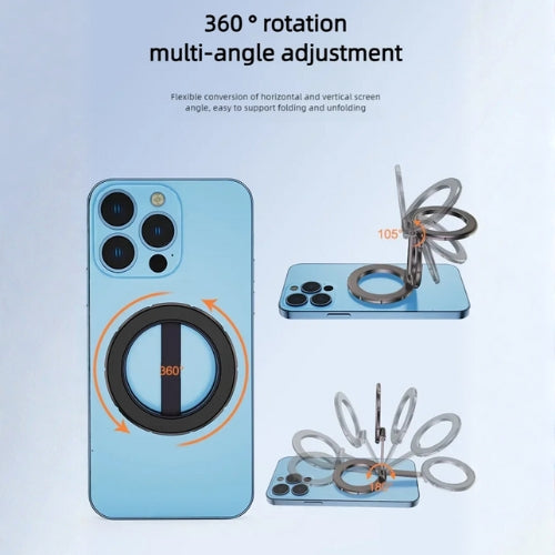 Magnetic Phone Holder - HoldSpire Dual Magnetic Mount | Ultra Grip & 360° Phone Rotation |