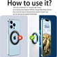 Strong Magnetic Grip for Android & Non-MagSafe Phones , Enables Use of MagSafe Accessories