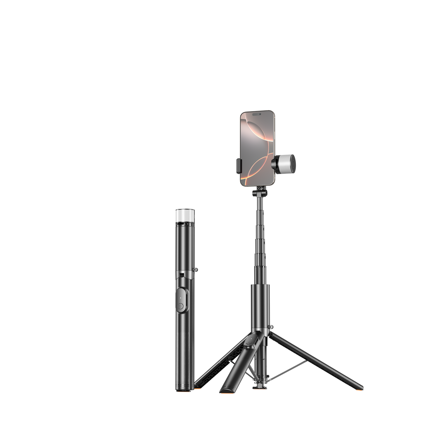 FlexPop Pro –Auto Pop-Open Selfie Stick | 1.93m Aluminum Tripod Stick for iPhone & Android