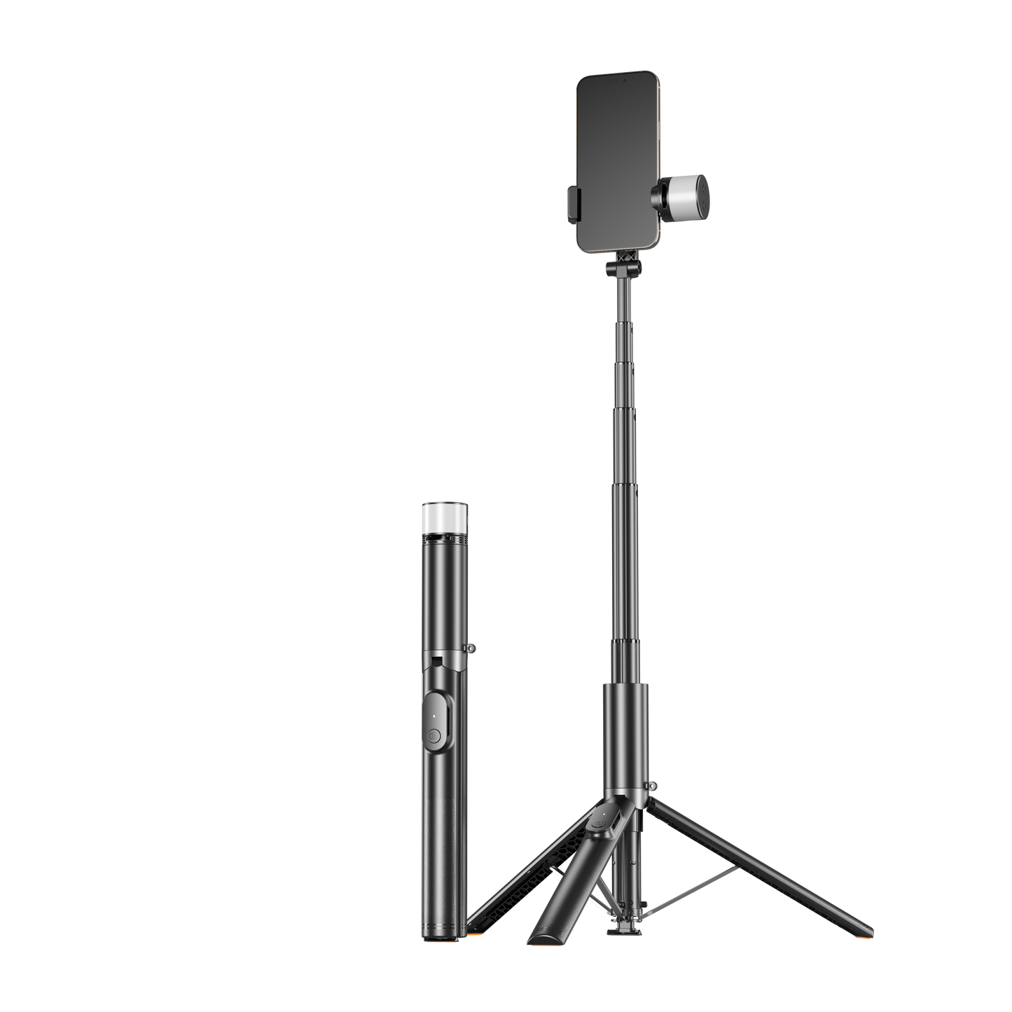 FlexPop Pro –Auto Pop-Open Selfie Stick | 1.93m Aluminum Tripod Stick for iPhone & Android