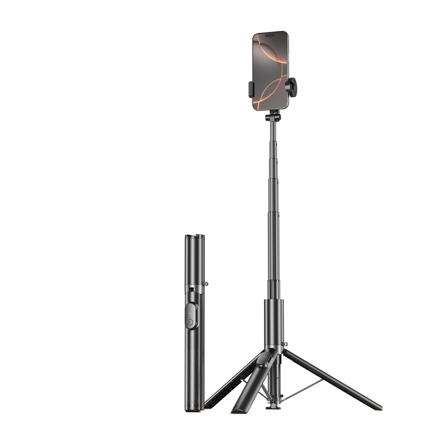 FlexPop Pro –Auto Pop-Open Selfie Stick | 1.93m Aluminum Tripod Stick for iPhone & Android