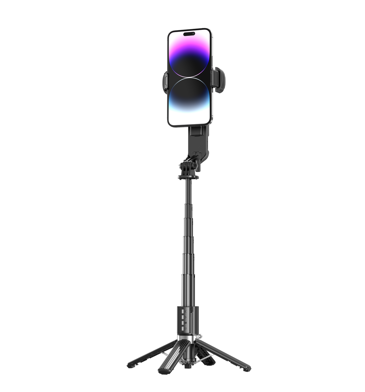 SteadyPro X – RGB Single Axis Phone Gimbal | Vlogging & Reels Stabilizer for iPhone & Android