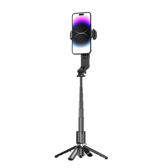 SteadyPro X – RGB Single Axis Phone Gimbal | Vlogging & Reels Stabilizer for iPhone & Android