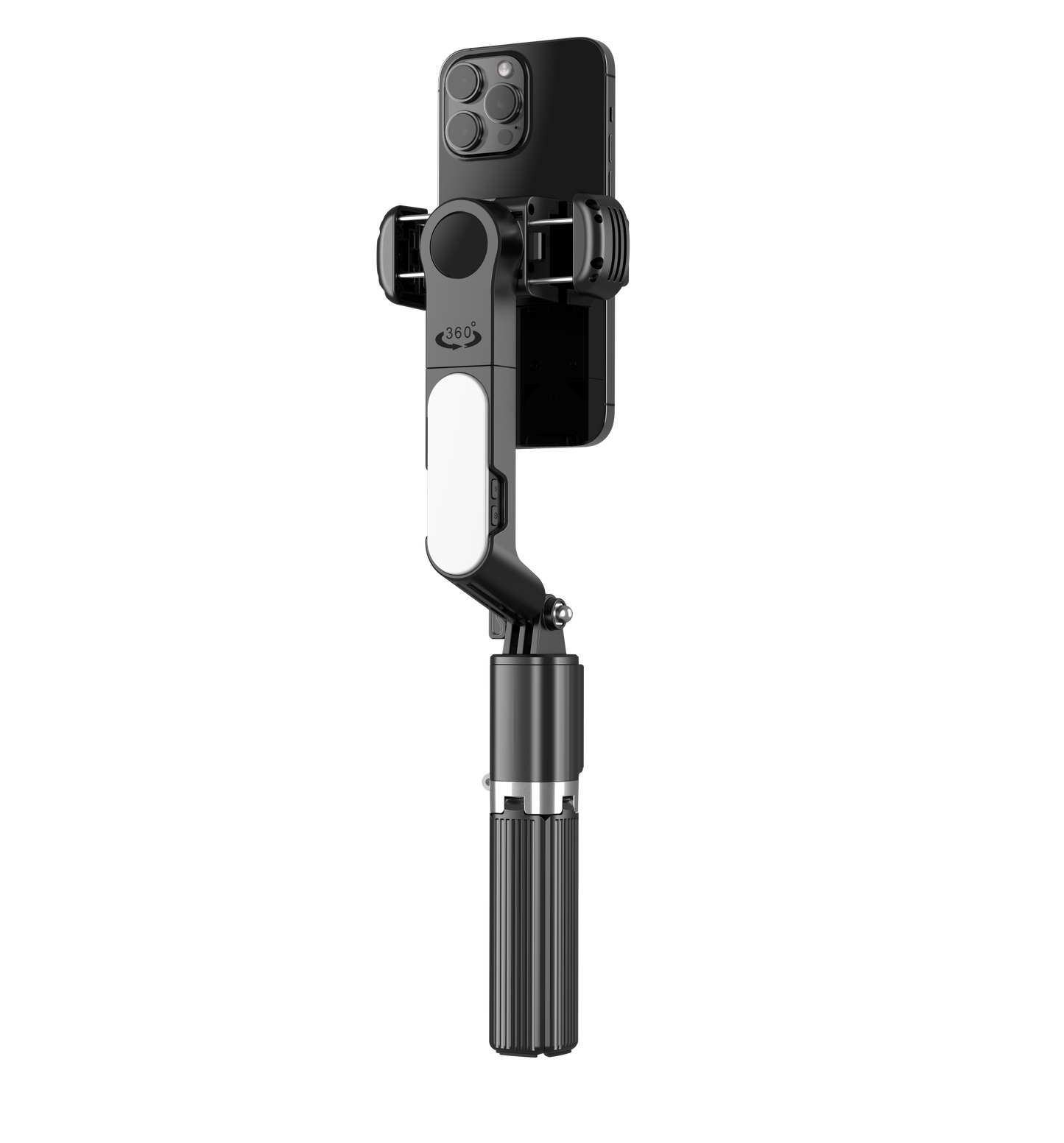 SteadyPro X – RGB Single Axis Phone Gimbal | Vlogging & Reels Stabilizer for iPhone & Android