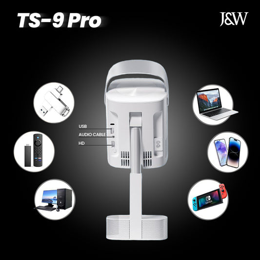 TS9 Pro Mini Projector by JW Company 