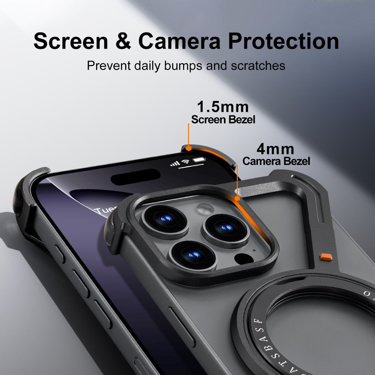 Z shaped metal case