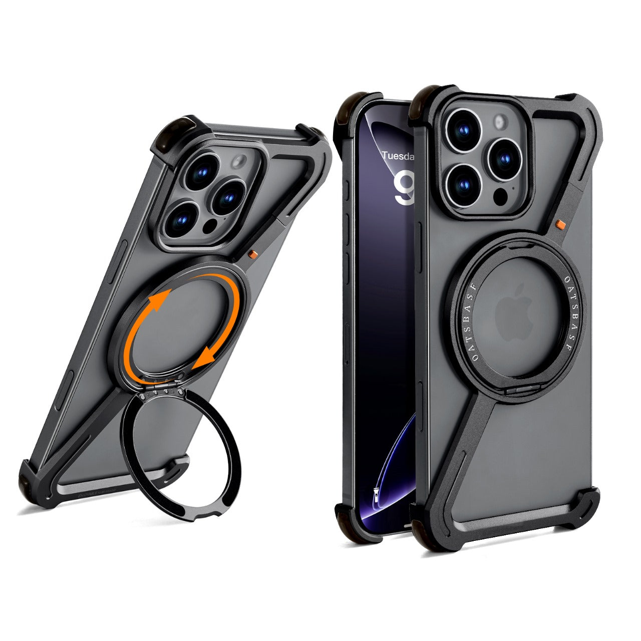 Z shaped metal case