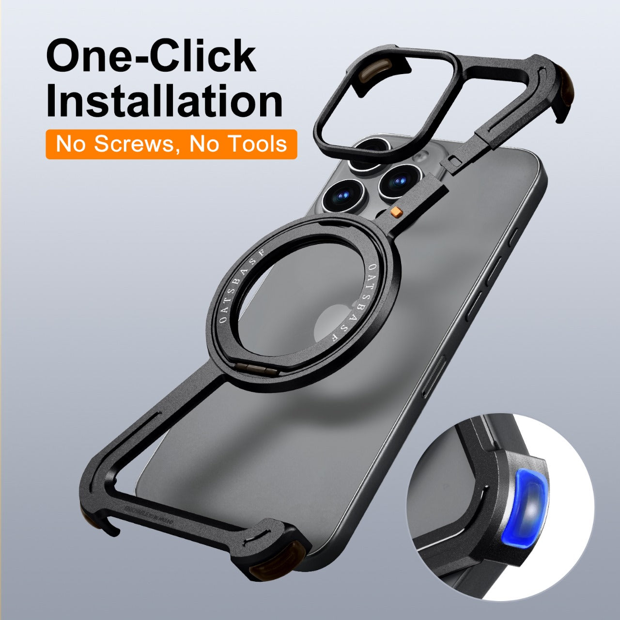 Z shaped metal case