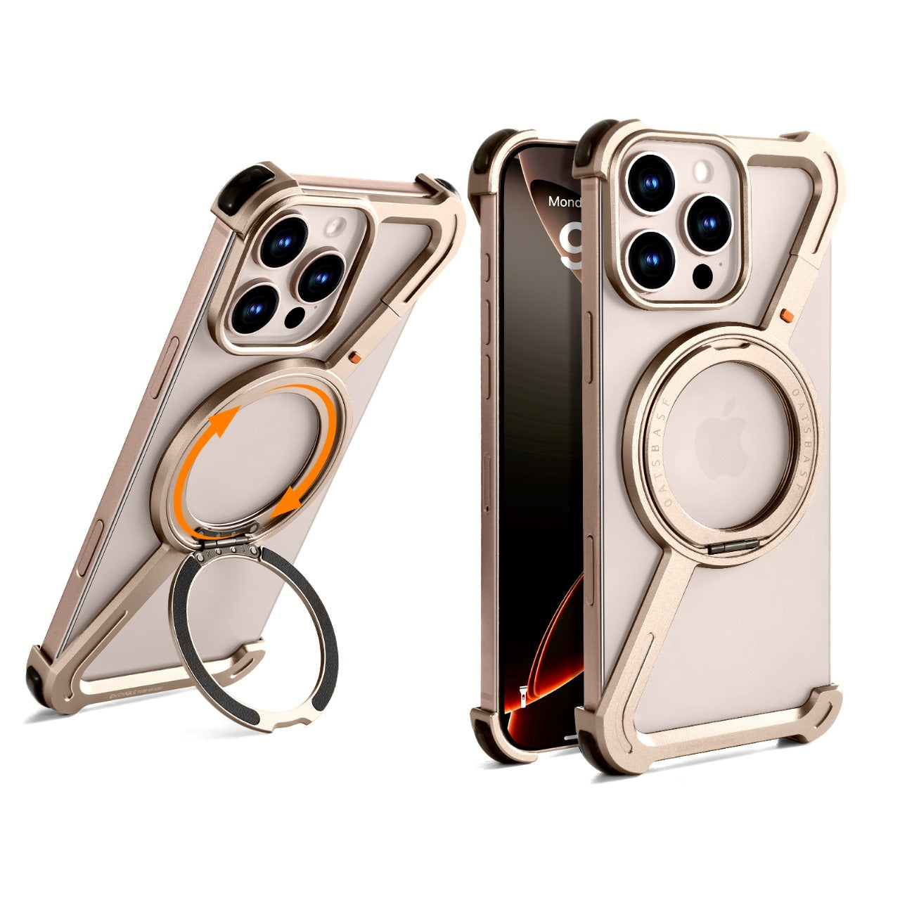 Z shaped metal case