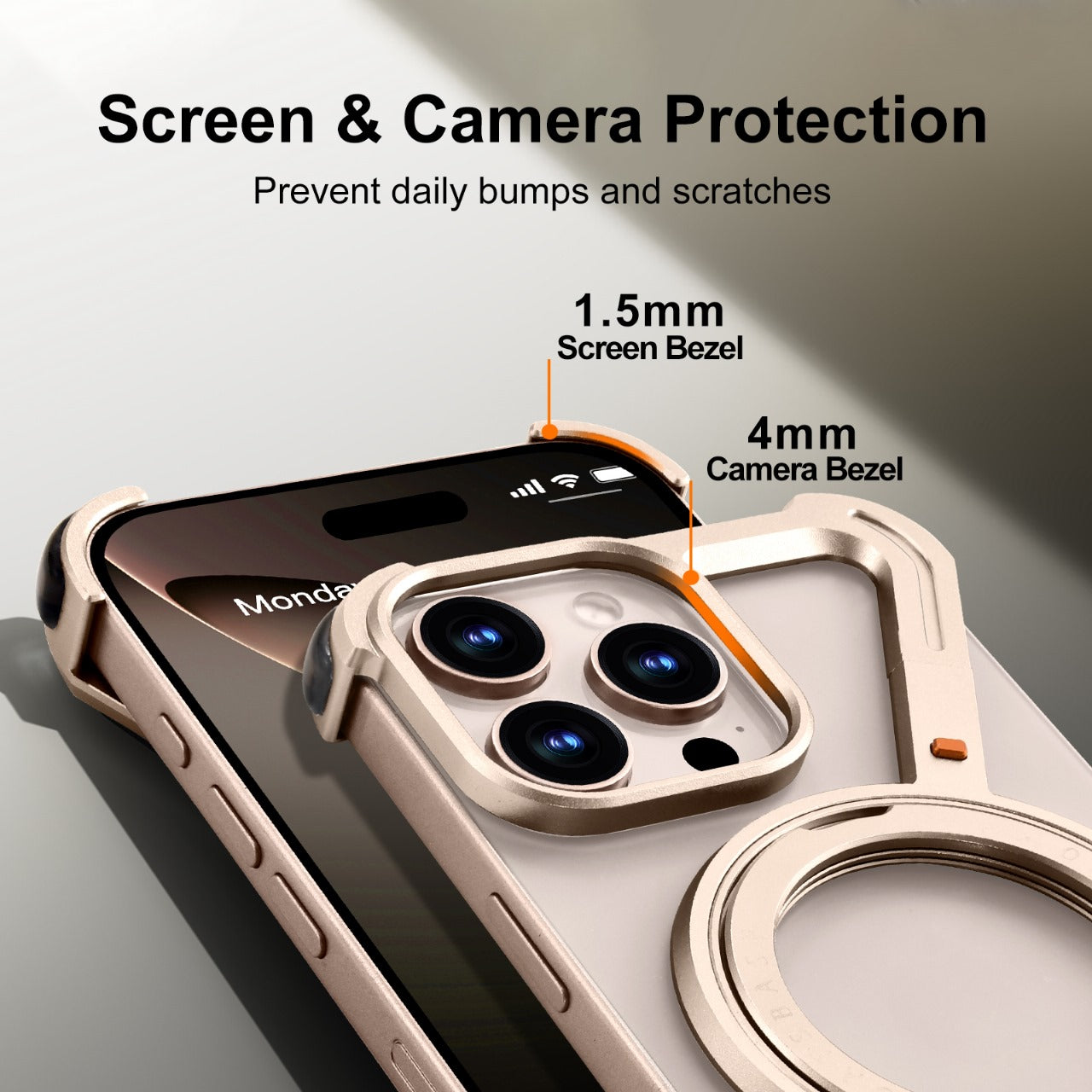 Z shaped metal case