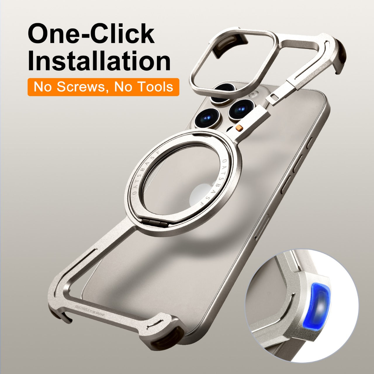 Z shaped metal case