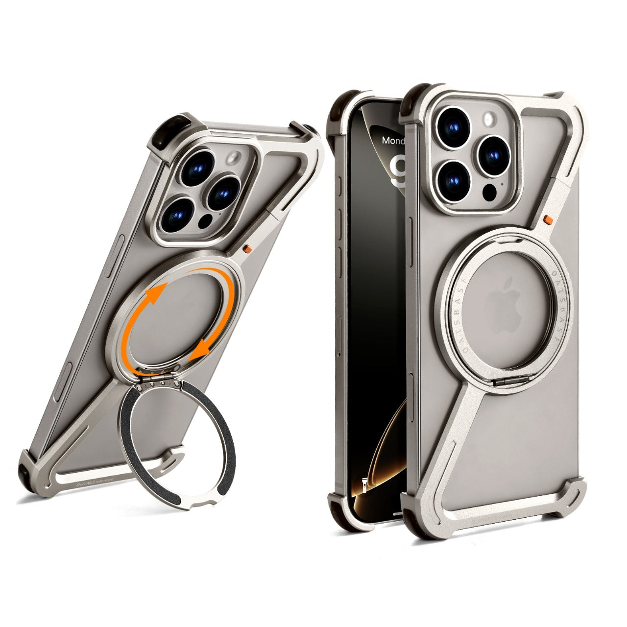 Z shaped metal case