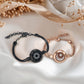 TOTWOO Long Distance Touch Bracelets for Couples, Vibration & Light up for Love Couples Bracelets | Long Distance Relationship Gifts for Girlfriend Bluetooth Pairing Jewelry
