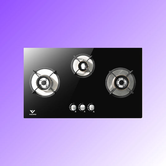 Wizard ATMOS 3B Glass Automatic Hob by JW Company
