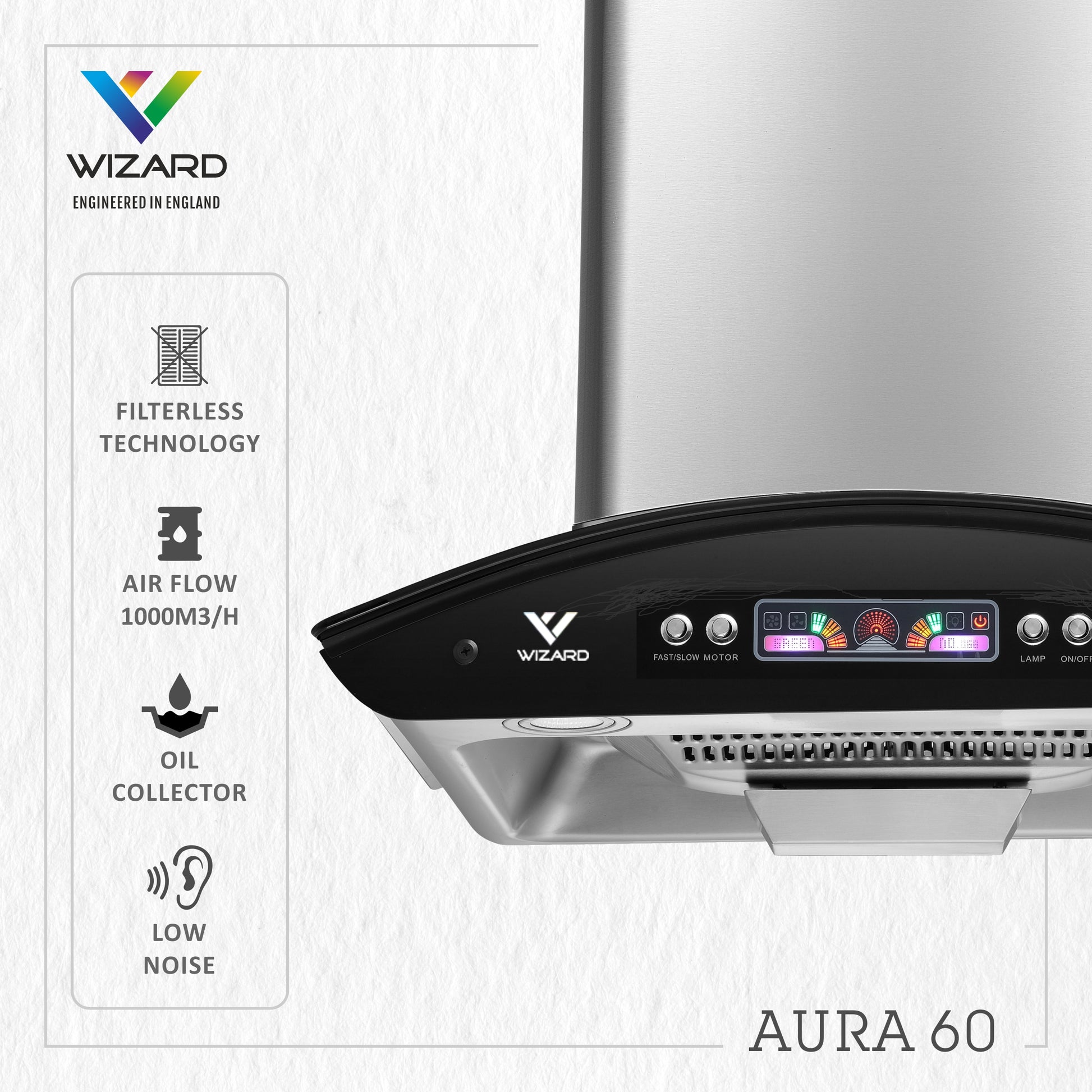 Wizard AURA 60 Auto Clean Wall Mounted by JW Company