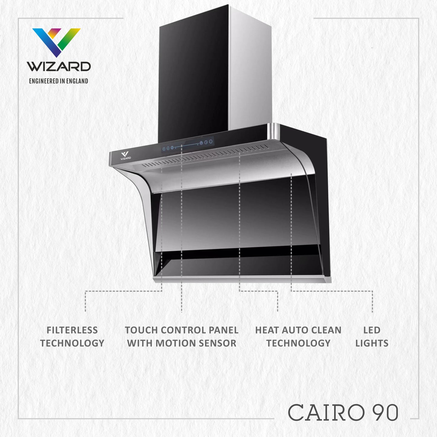 Wizard CAIRO 90 Auto Clean Wall Mounted by JW Company