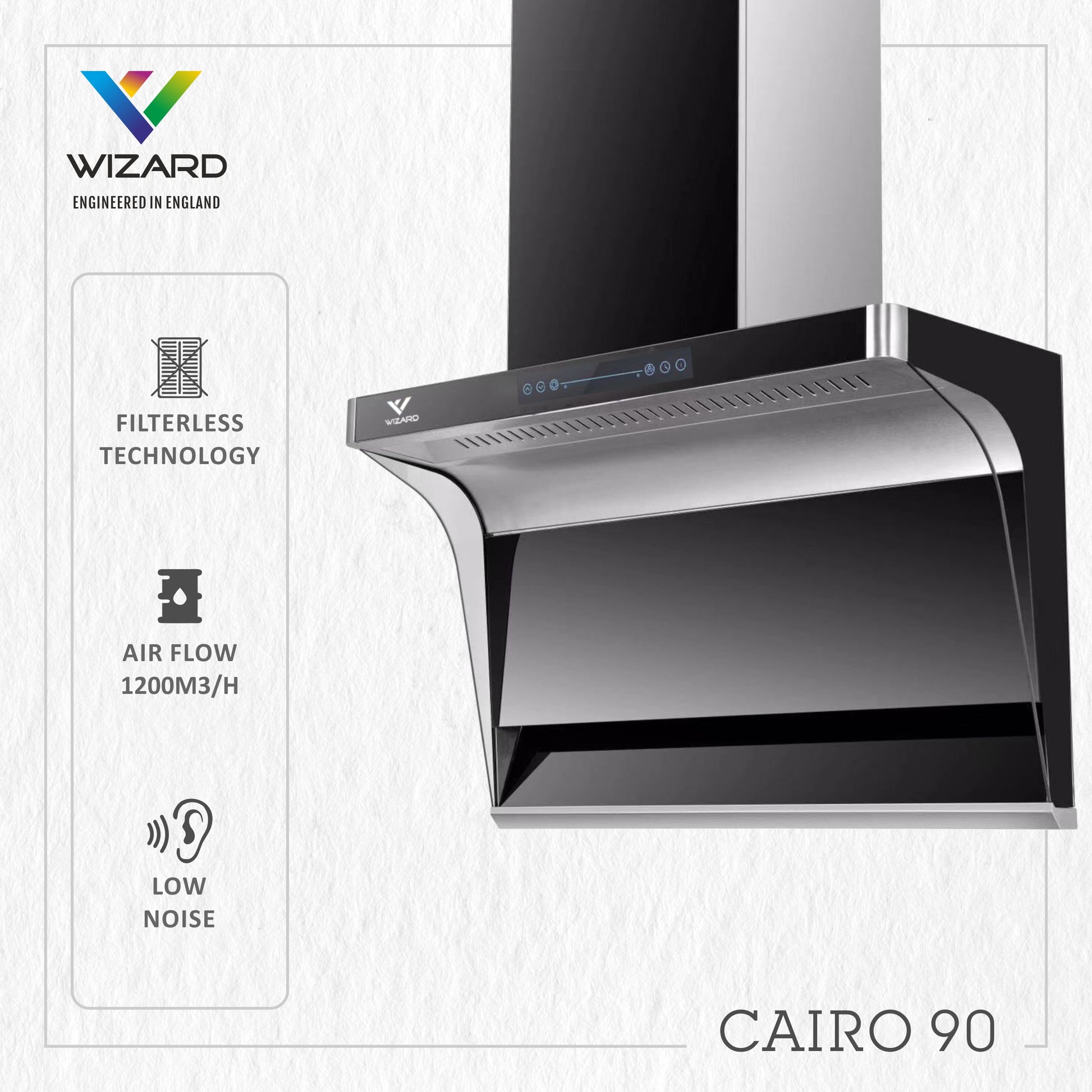 Wizard CAIRO 90 Auto Clean Wall Mounted by JW Company